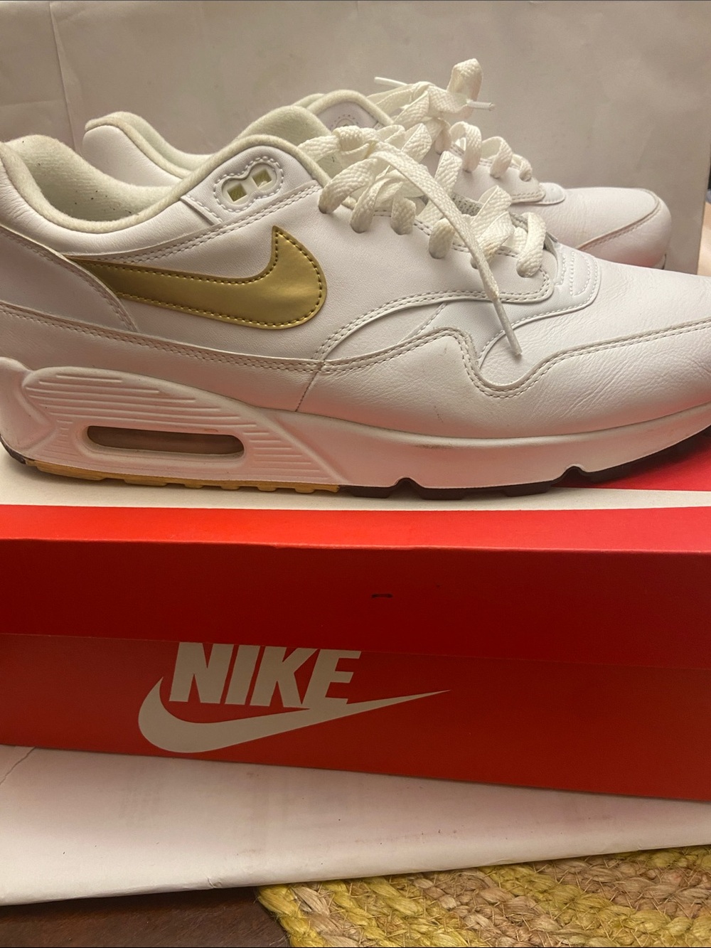 Air Max 90/1. /Leather/ Size 11